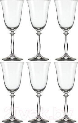 Набор бокалов Bohemia Crystal Angela 40600/350 (6шт)