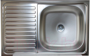 Мойка кухонная КромРус S 416 RUS (чаша справа)