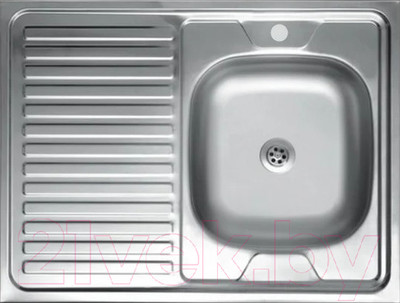 Мойка кухонная КромРус S 420 RUS (чаша справа)