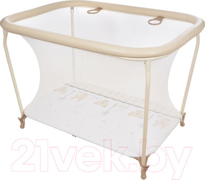 Игровой манеж GLOBEX Классик (бежевый)