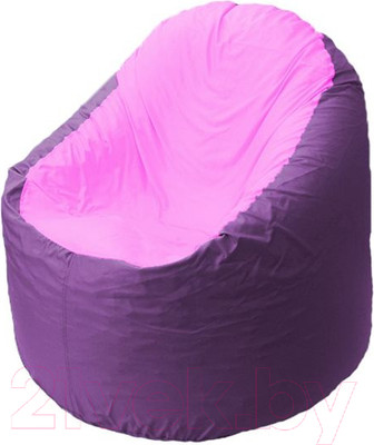 Бескаркасное кресло Flagman Bravo B1.1-39 (фиолетовый/розовый)