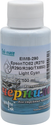 Контейнер с чернилами White Ink Т082 Claria Light Cyan (100мл)