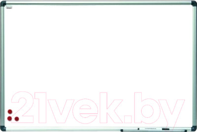 Магнитно-маркерная доска 2x3 ALU23 TSA129 (90x120, белый)