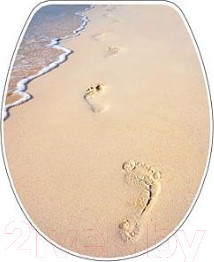 Сиденье для унитаза Bisk Snail Foto 04503 (стопа)