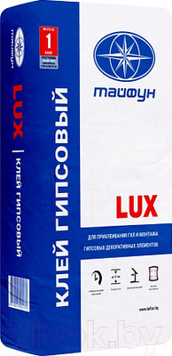 Клей для гипсокартона Тайфун Люкс (30кг)