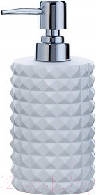 Дозатор для жидкого мыла Axentia Vegas 126773 (белый)