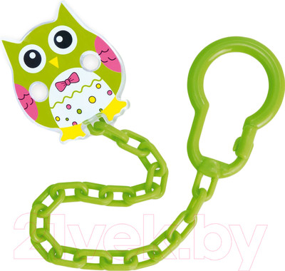 Держатель для пустышки Canpol Совы / 10/876 (салатовый)