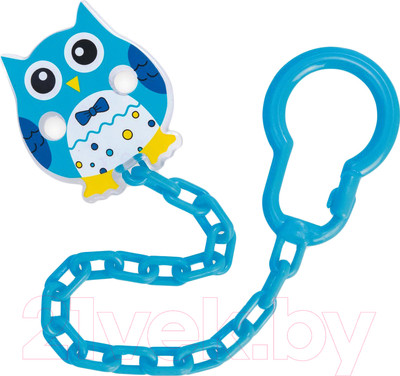 Держатель для пустышки Canpol Совы / 10/876 (синий)