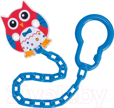 Держатель для пустышки Canpol Совы / 10/876 (красный)