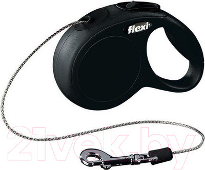 Поводок-рулетка Flexi New Classic Cat FLX164 3м (черный)