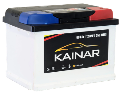 Автомобильный аккумулятор Kainar R+ низкий / 060 15 29 02 0141 05 06 0 L (60 А/ч)