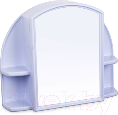 Шкаф с зеркалом для ванной Berossi Орион АС 11808000 (светло-голубой)