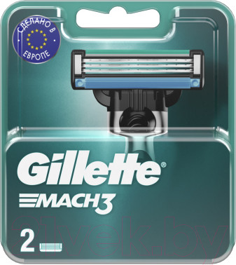 Набор сменных кассет Gillette Mach3 (2шт)