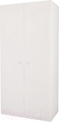 Шкаф Polini Kids Simple двухсекционный (белый)