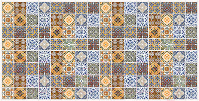 Панель ПВХ Grace Мозаика Закругленная пирамида шарм (960x480x3.5мм)