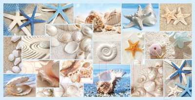 Панель ПВХ Grace Мозаика Пляж (955x480x3.5мм)