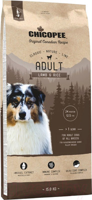 Сухой корм для собак Chicopee CNL Adult Lamb & Rice (15кг)