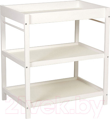 Столик пеленальный Polini Kids Simple 1080 (белый)