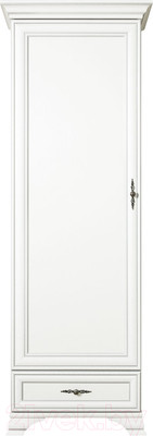 Шкаф Black Red White Kentaki S320-REG1D1S (белый/белый)