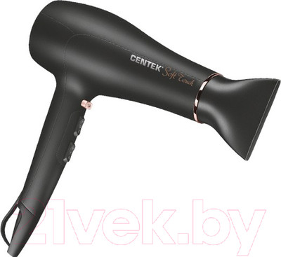 Фен Centek CT-2240 (черный/золото)