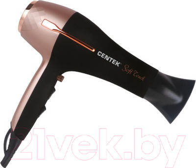 Фен Centek CT-2242 (розовое золото/черный)