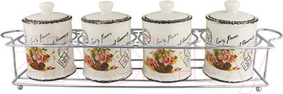 Набор для специй Maestro Открытка-роза MR-20050-04CS