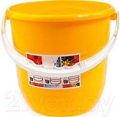 Ведро Berossi Practic ИК 15234000 (желтый)