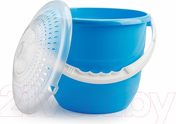 Ведро Berossi Practic Lux ИК 15447000 (голубой)