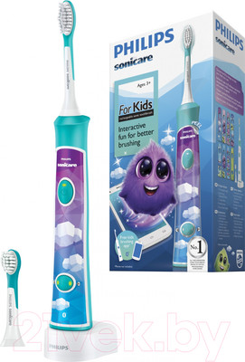 Детская звуковая зубная щетка Philips Sonicare For Kids HX6322/04