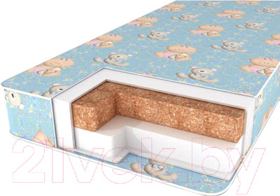 Матрас в кроватку Сонная сказка Иван Царевич (бязь)