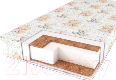 Матрас в кроватку Сонная сказка Царь Салтан (бязь)