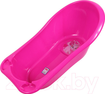 Ванночка детская Dunya Фаворит (розовый/малиновый)