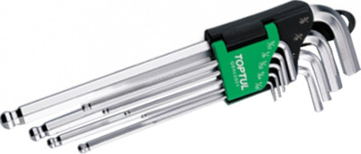 Набор ключей Toptul GBAL0901 (9 предметов)