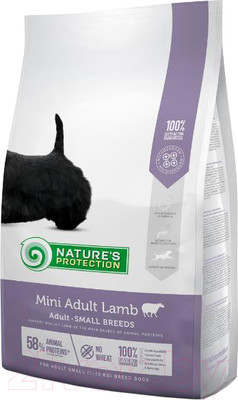 Сухой корм для собак Nature's Protection Adult Mini Lamb / NPS24423 (2кг)