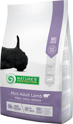 Сухой корм для собак Nature's Protection Adult Mini Lamb / NPS24424 (7.5кг)
