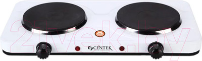 Электрическая настольная плита Centek CT-1507 (белый)