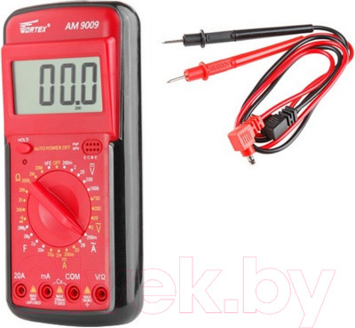 Мультиметр цифровой Wortex AM 9009 (AM9009000014)