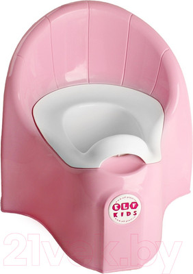 Детский горшок Эльфпласт Junior 316 (розовый перламутр)