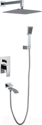 Душевая система со смесителем Gappo G7107 (хром)