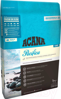 Сухой корм для кошек Acana Pacifica (0.34кг)
