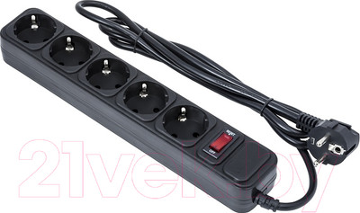 Сетевой фильтр ExeGate SP-5-5B (5 розеток, 5м)