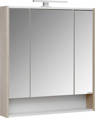 Шкаф с зеркалом для ванной Акватон Рико 80 (1A215302RIB90)
