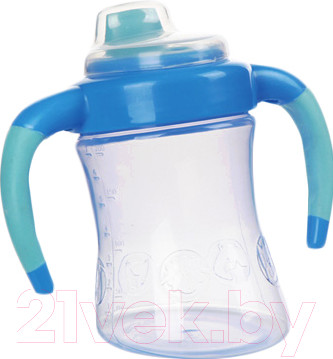 Поильник Sun Delight 33933 (200мл, синий)