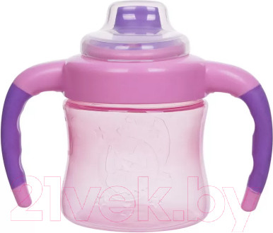 Поильник Sun Delight 33934 (170мл, розовый)