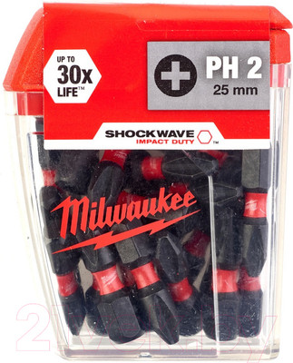 Набор бит Milwaukee Shockwave Impact Duty 4932430853