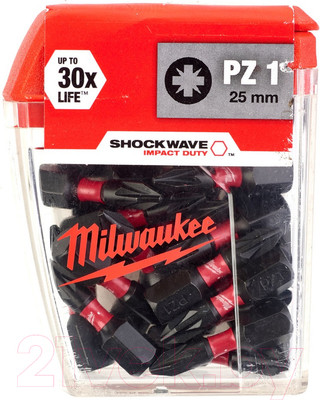 Набор бит Milwaukee Shockwave Impact Duty 4932430861