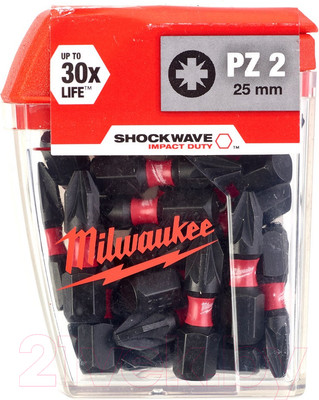 Набор бит Milwaukee Shockwave Impact Duty 4932430864