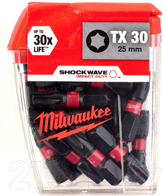 Набор бит Milwaukee Shockwave Impact Duty 4932430886