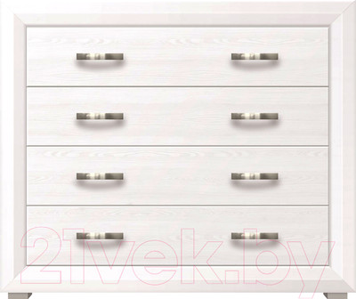 Комод Black Red White Malta B136-KOM4S/11 (лиственница сибирская/орех лион)