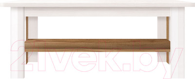 Журнальный столик Black Red White Malta B136-LAW (лиственница сибирская/орех лион)